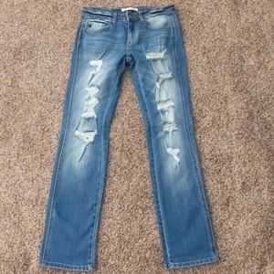 NEW Kancan jeans distressed